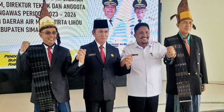 Direktur PDAM Tirta Lihou Simalungun Periode 2023 – 2026 Dilantik 