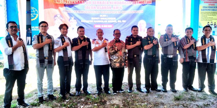 Uji Berkala Kendaraan Bermotor Dilaunching di Simalungun