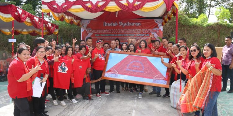 Bupati Taput Hadiri Syukuran Kelulusan PPPK Rumah Sakit Tarutung