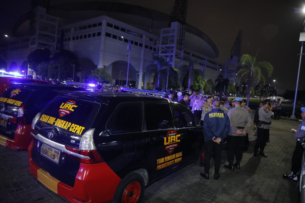 Polrestabes Medan Fokuskan Pengamanan SPBU dan Distribusi Bantuan dalam Apel KRYD