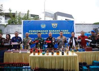 Bea Cukai Medan Musnahkan BKC Ilegal Senilai Rp1,9 Miliar, Kapolrestabes Tegaskan Sinergi Penegakan Hukum