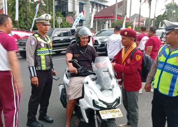 Sambut HUT ke-81 RI, Polres Pematangsiantar Ajak Warga Semarakkan Kemerdekaan dengan Kibarkan Merah Putih
