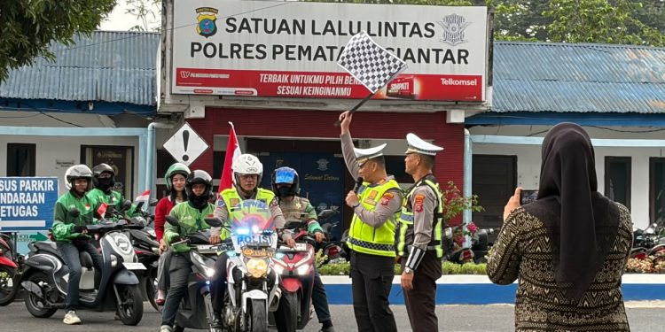 Gandeng Grab, Sat Lantas Polres Pematangsiantar Perkuat Budaya Keselamatan Berlalu Lintas