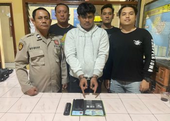 Polsek Gunung Malela Amankan Pemuda Diduga Terlibat Peredaran Sabu, Barang Bukti Ditemukan di Pinggir Jalan dan Kamar Hotel